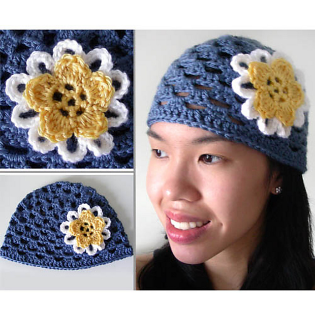 Spring Flower Beanie