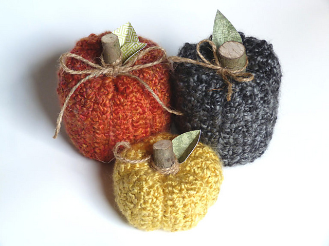 Chunky Crochet Pumpkins