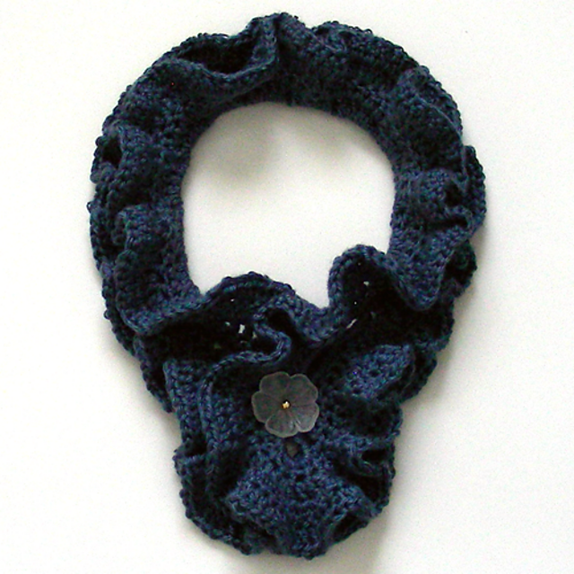 Double Ruffle Cowl
