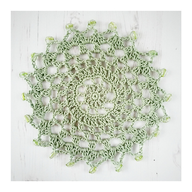 Jug Cover :: Beaded Mandala