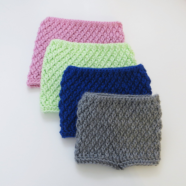 Textured Diaper Cover Shorts