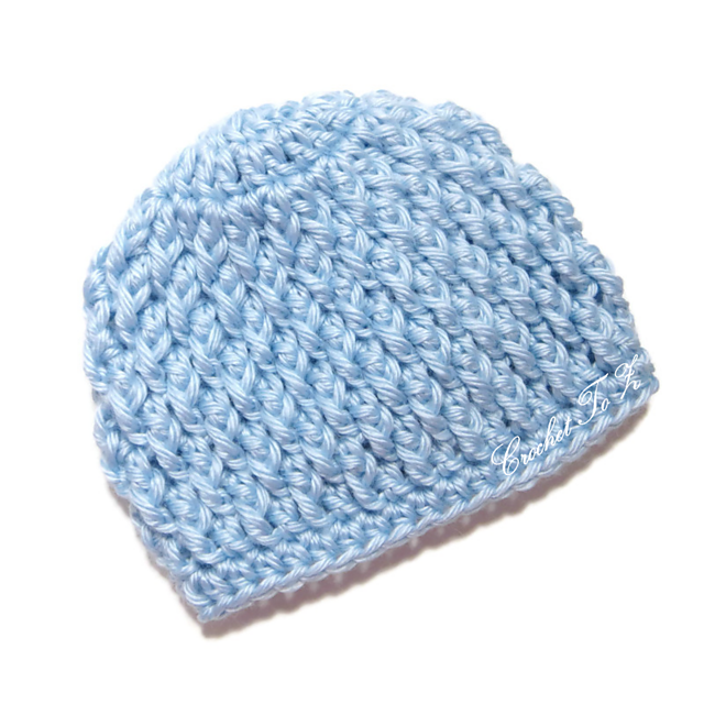 Newborn Textured Beanie Hat