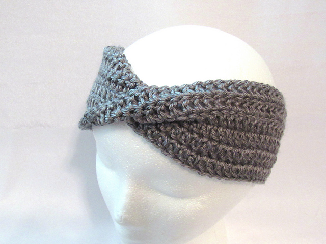 Easy Twisted Headband Earwarmer