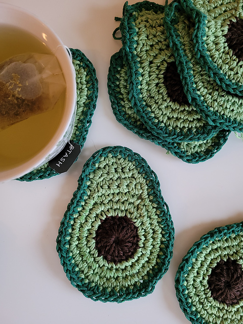 Avocado Coasters