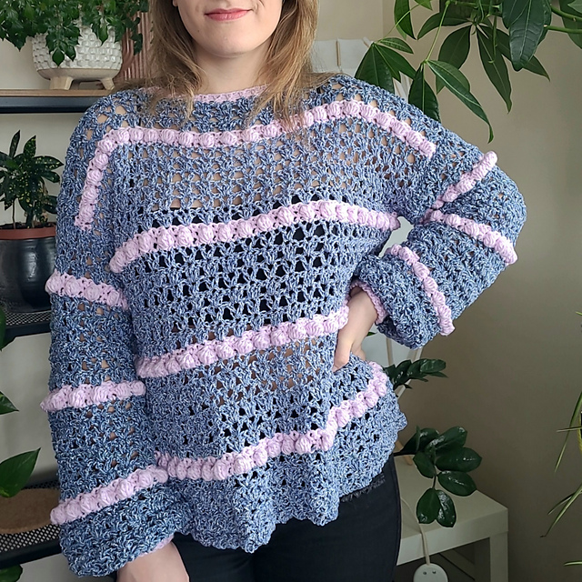 Berry Bobble Pullover
