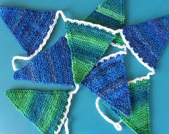 Garter Stitch Bunting