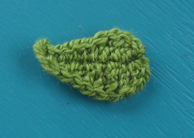 A Crochet Leaf!