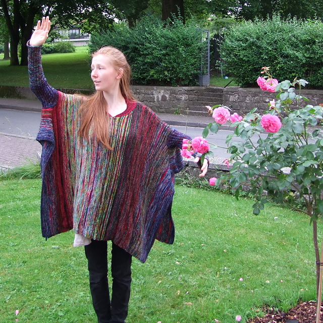 Poncho Maschenspiel