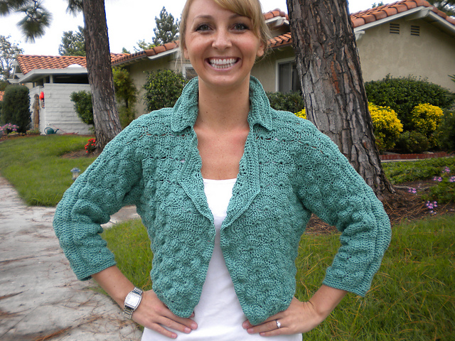 Ravelry: Water-Texture Jacket pattern by Patricia Baron