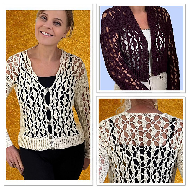 EYE CANDY CARDI