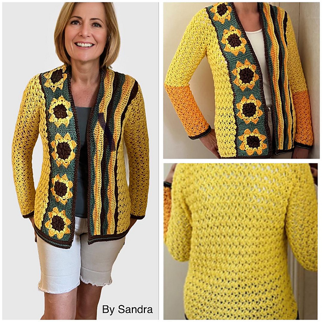 SUNFLOWER POWER CARDIGAN