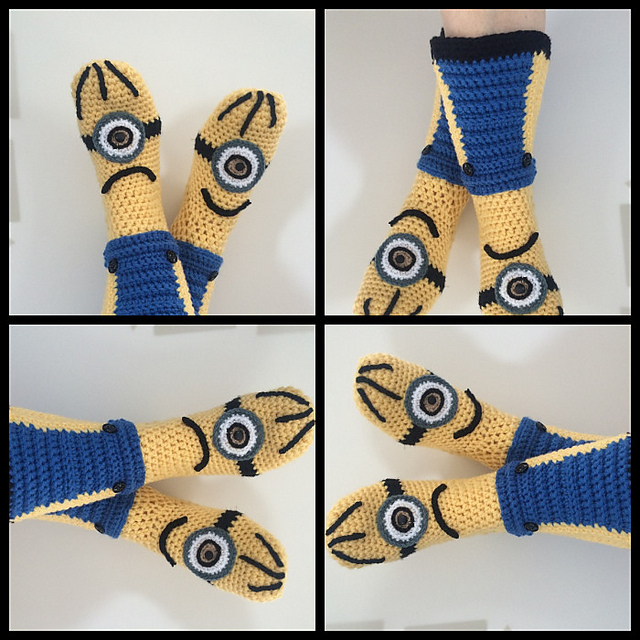 Minion Booties for Children