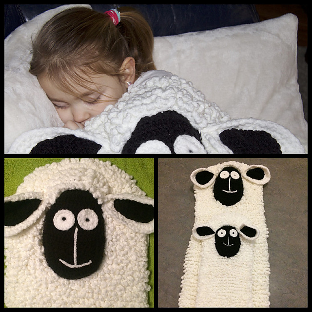 Shelly the Sheep Snugglesack