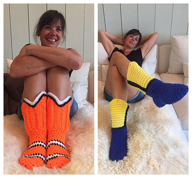 Nemo & Dori Booties