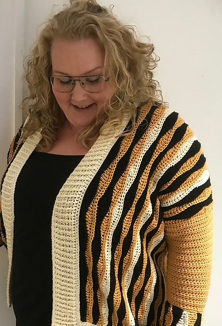 トップス FRONT WAVE CROCHET LIKE KNIT CARDIGAN HzDazrl Women Cute Crochet Knit Cardigan Tie Up Front Hollow