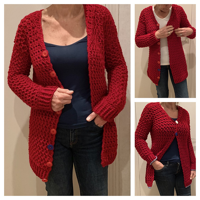 AWESOME AMERICAN CARDIGAN