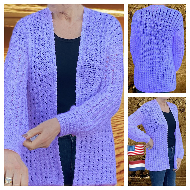 Ravelry: Mystical Marrakech Cardigan pattern by CroJennifer