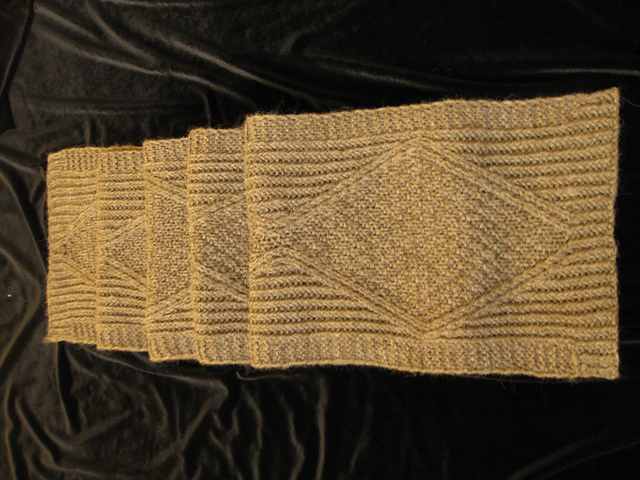 Ravelry: BandytKnits' Ridges n Diamonds Scarf