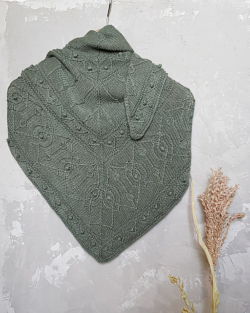 Smell of spring shawl