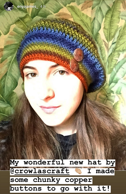 Crowlas Slouch Beanie