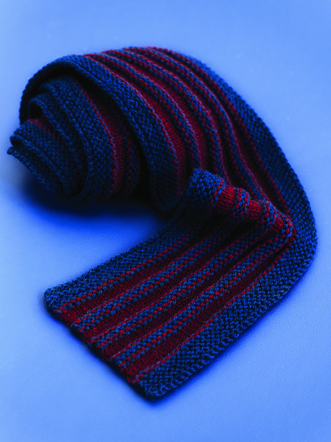 #38 Garter-Ridged Scarf
