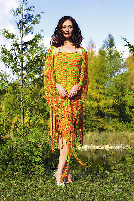 Groovy Dress and Shawl