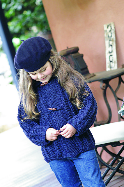Cable and Rib Toggle Jacket
