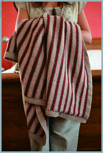 Moss and Woven Stitch Throw
