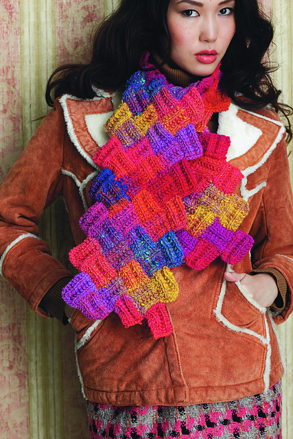 Entrelac Scarf