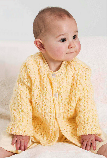 Cable & Lace Cardigan