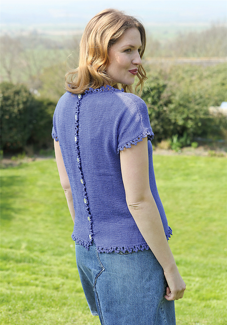 Button Back Tee