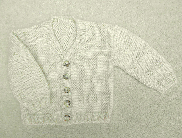 Design F - Textured Cardigan with Hood or V Neck