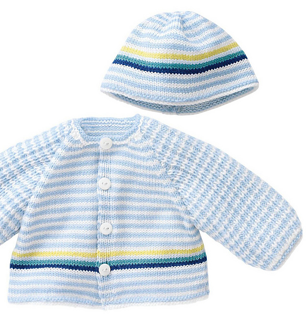 06 Cardigan et Bonnet