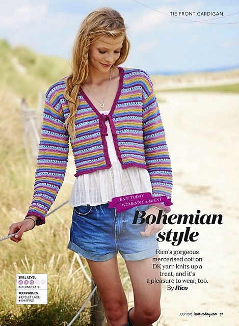Bohemian Style Cardigan