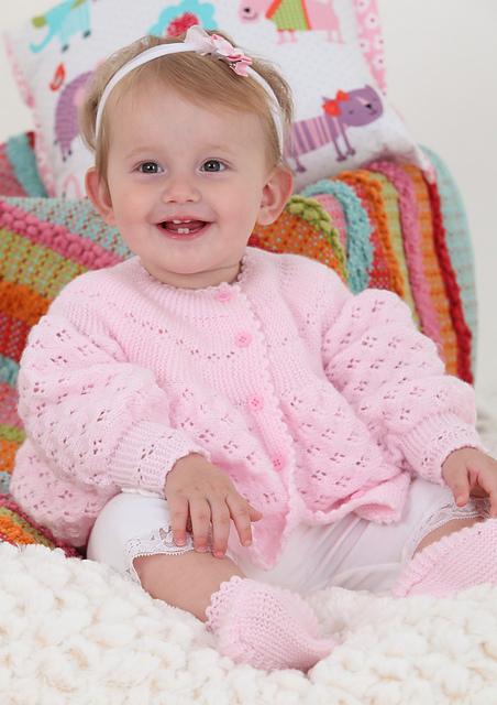 Matinee Jacket & Booties 11.073