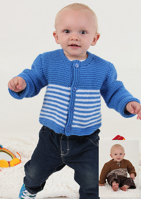 Easy Pullover and Cardigan 11.079