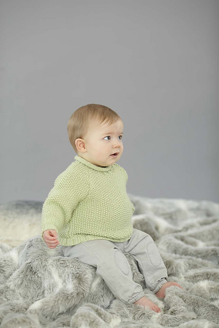 05 Moss Stitch Sweater