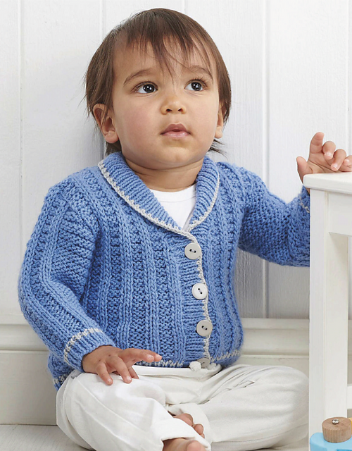 Cardigan with Optional Collar 4817