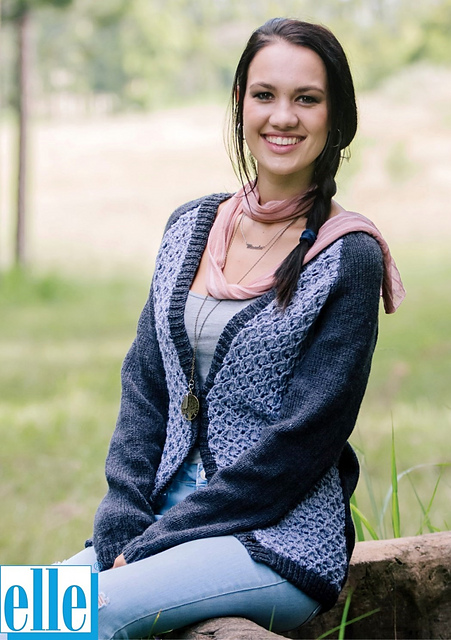 2 Tone Lace Cardigan 19.0498