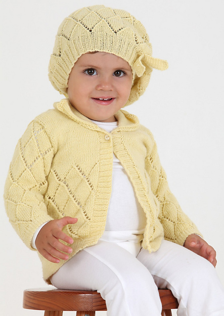 Cardigan & Beret 11.146