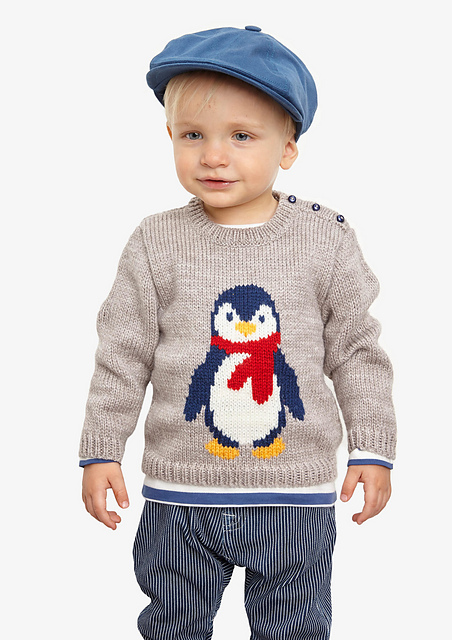 Pull motif placé - M1140