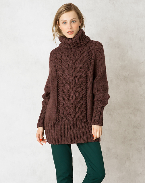 n°01 Pull poncho M0775