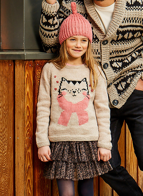 59 Sweater with Cat Head