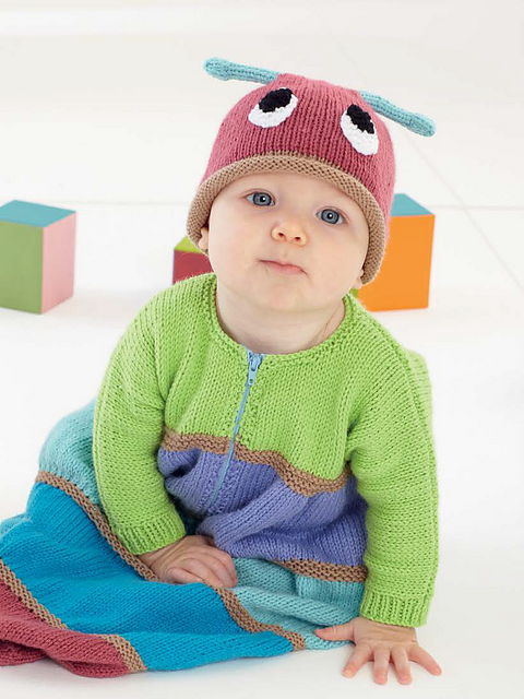 Baby Sleeping Bag and Hat Set