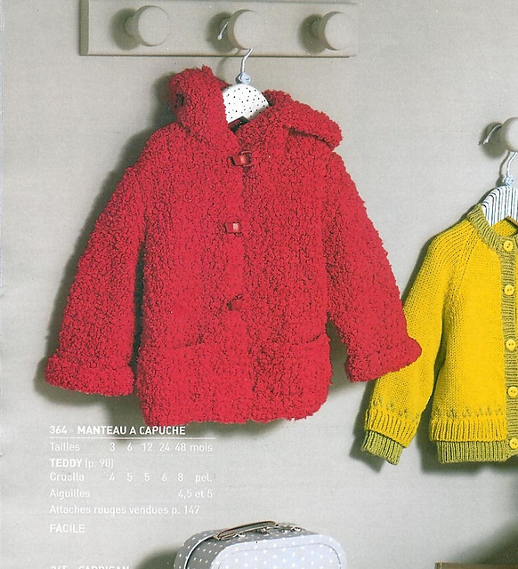 364 Manteau à capuche