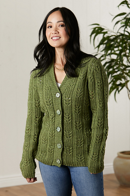 Tsavorite Cardigan