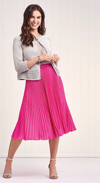 Lustrous Lace Border Cardi