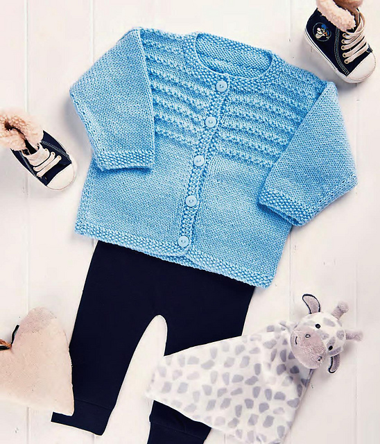 Ravelry: Classic Baby Cardi pattern by Penny Hill