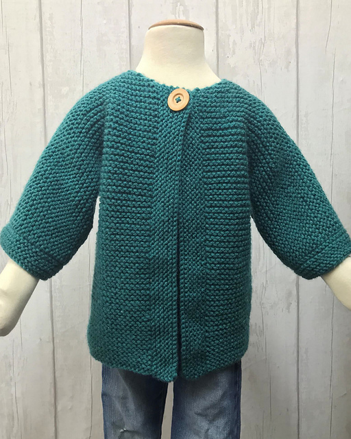 Garter Stitch Cardigan (CY1108)