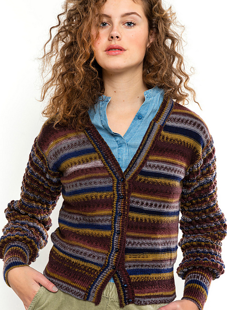 Gilet V manches fantaisies - M2918